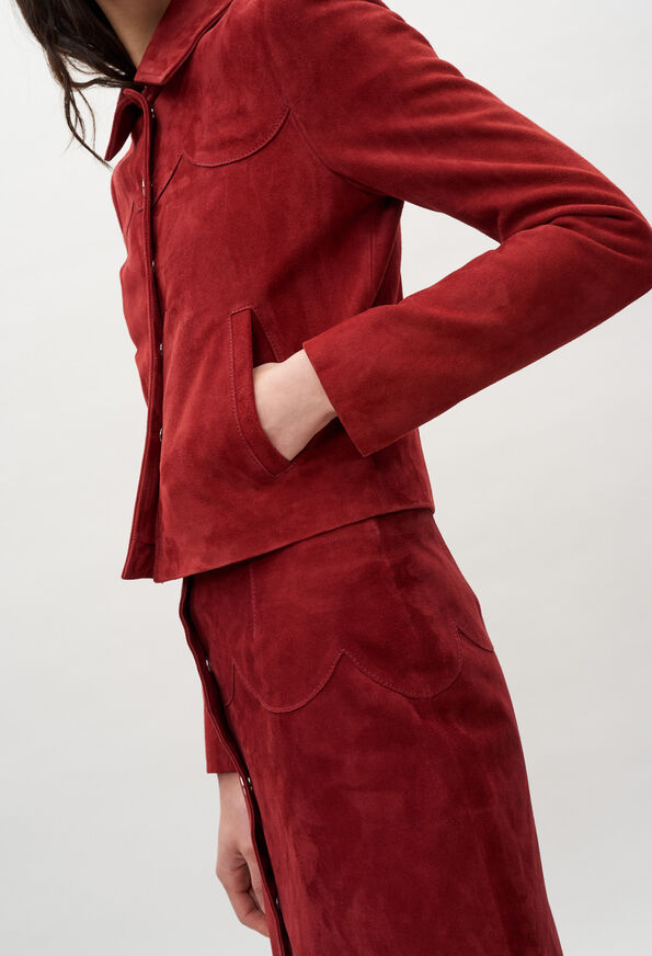 CACHOUE20 CACHOUE20 : Coats & Jackets color GRENADE