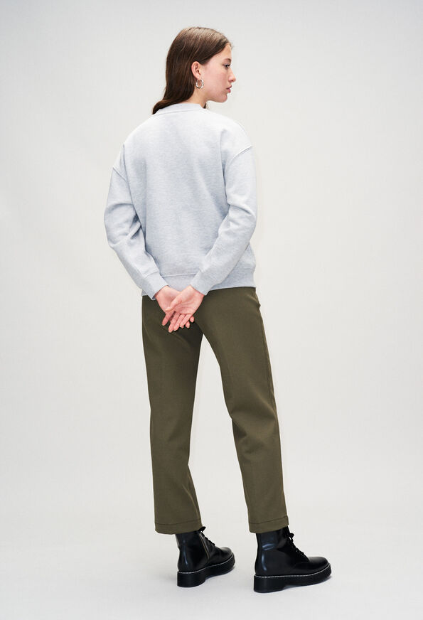 TYPOH19 TYPOH19 : Knitwear & Cardigans color GRIS CHINE CLAIR