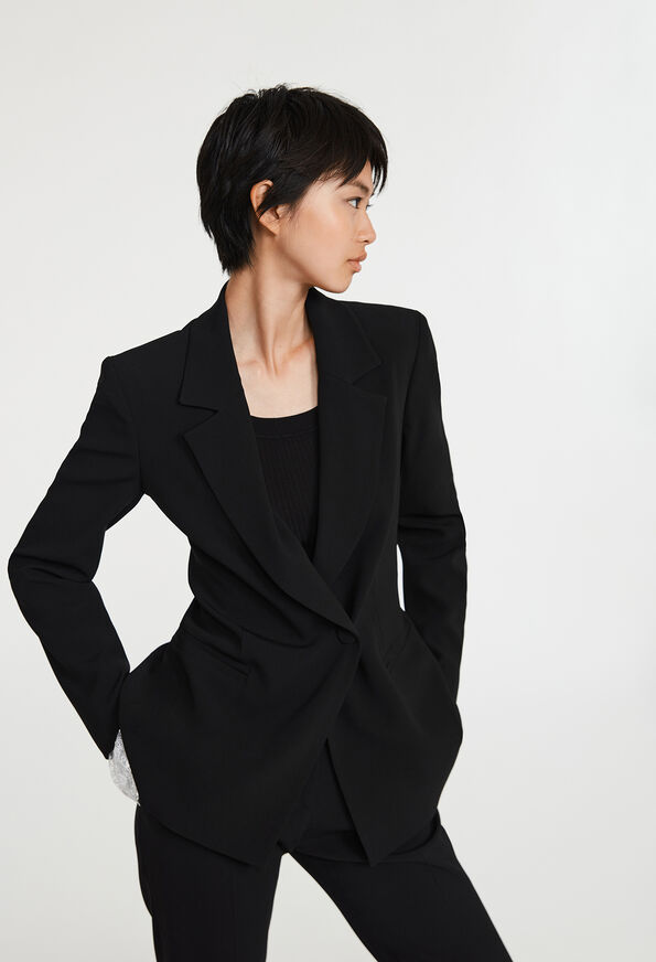 120VALAYA 120VALAYA : Blazers color BLACK