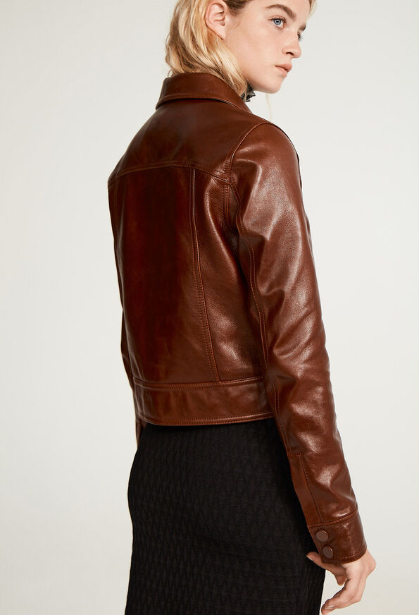 120CARIA 120CARIA : Coats & Jackets color BURGUNDY