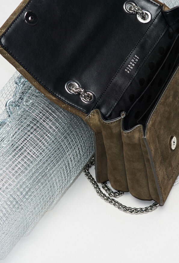 ANGELAQUILTSUEDEH19 ANGELAQUILTSUEDEH19 : Bags & Leather Goods color KHAKI