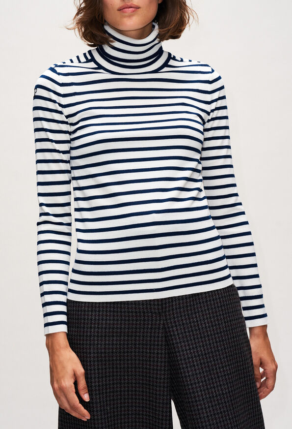 MOUSSIH19 MOUSSIH19 : Sweaters color MARINIERE