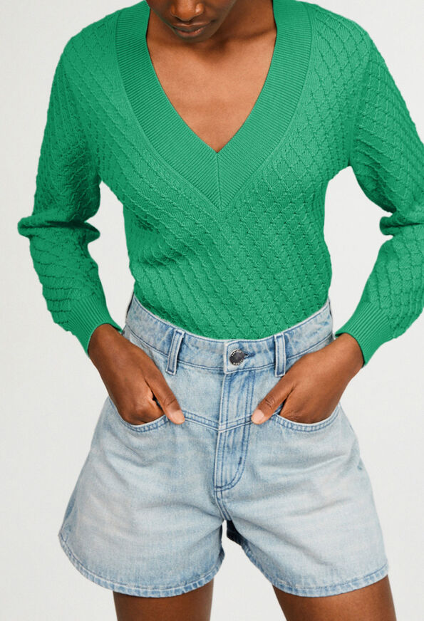 221MEILLEUR 221MEILLEUR : Knitwear & Cardigans color MINT