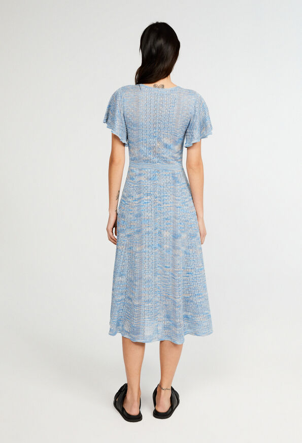 221MARIE-ROSE 221MARIE-ROSE : Dresses color BABY BLUE