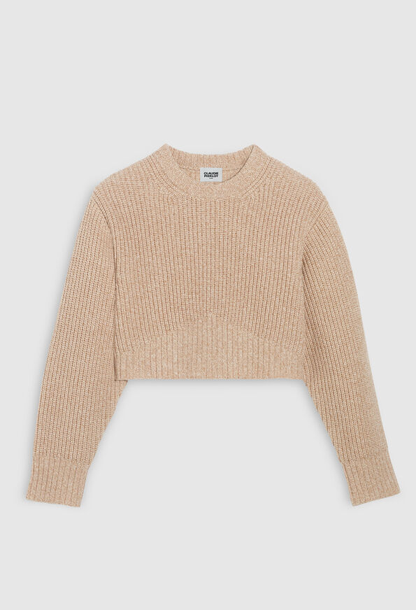 122MELBI : Sweaters color BEIGE
