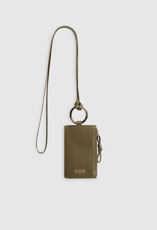 223AMICAL : Small leather goods color LICHEN