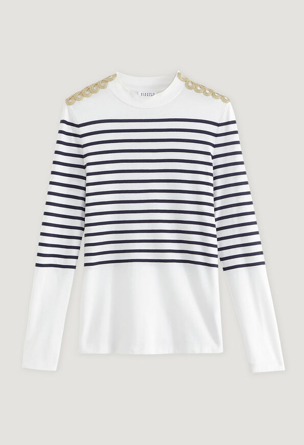 120TOGOLD 120TOGOLD : T-shirts color ECRU