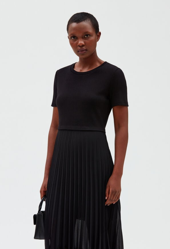 221TELI : Dresses color BLACK