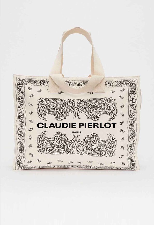 Claudie Pierlot - Recycled Cotton Tote Bag Multicolor For Women - 24S