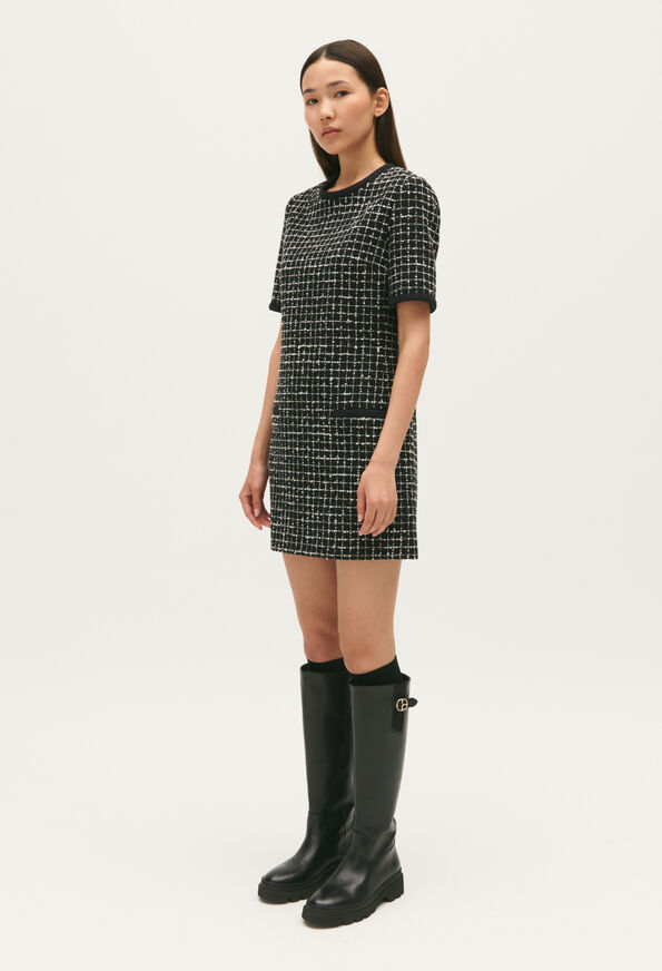 Tweed Knee Length Dress, M&S Collection