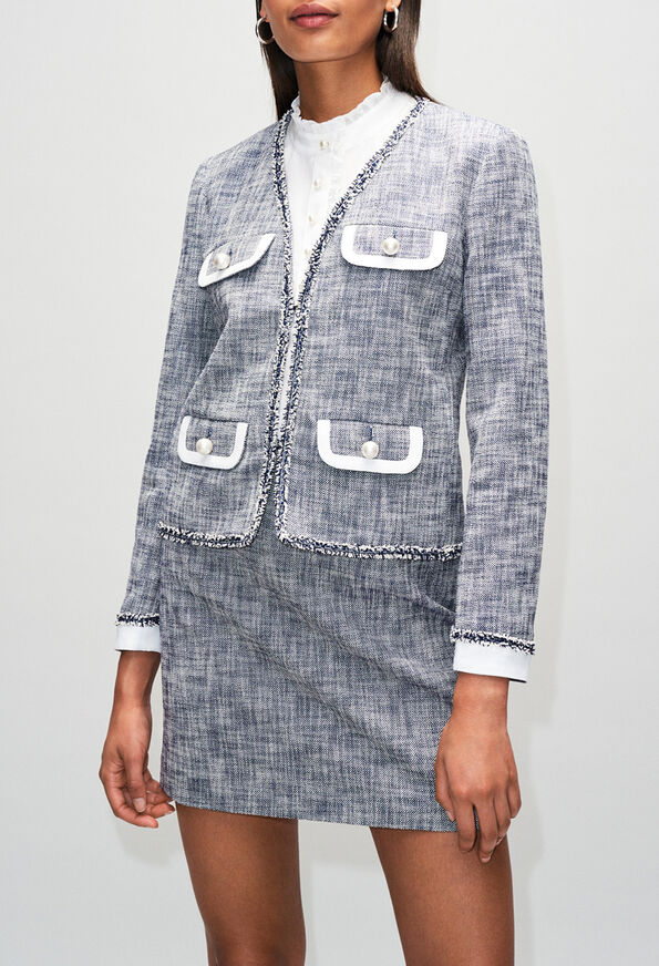 VIRGILAH19 VIRGILAH19 : Blazers color DARK CHAMBRAY - SHIRTING