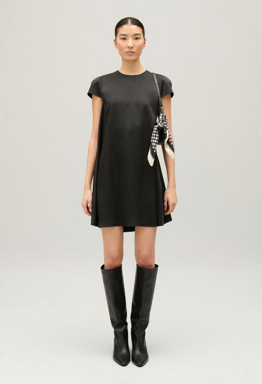224RIZELLA : Short Dresses color BLACK