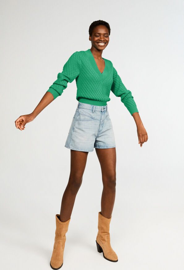 221MEILLEUR 221MEILLEUR : Knitwear & Cardigans color MINT