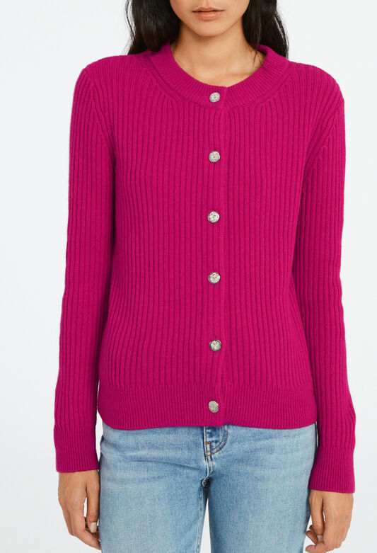 122MISIDOR : Cardigans color ORCHID