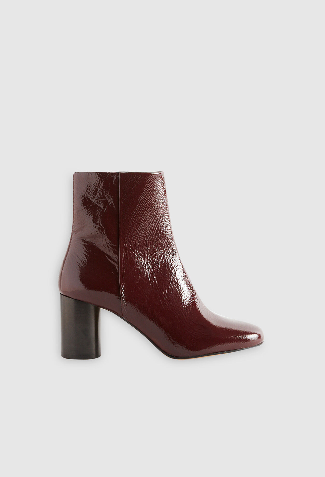 Oxblood patent clearance boots