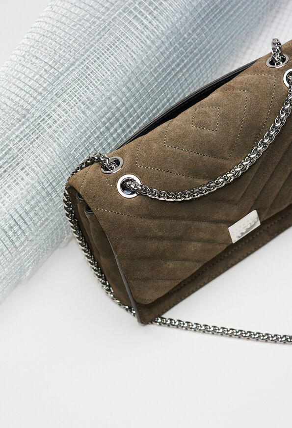 ANGELAQUILTSUEDEH19 ANGELAQUILTSUEDEH19 : Bags & Leather Goods color KHAKI