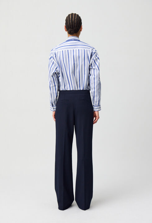 Flared sailor trousers