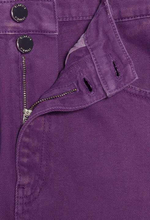 Purple jeans
