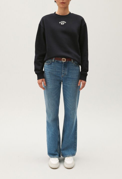 Navy blue sweatshirt 