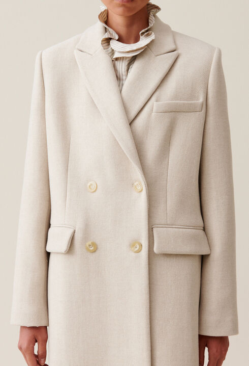 Classic Straight Mid-Length Coat