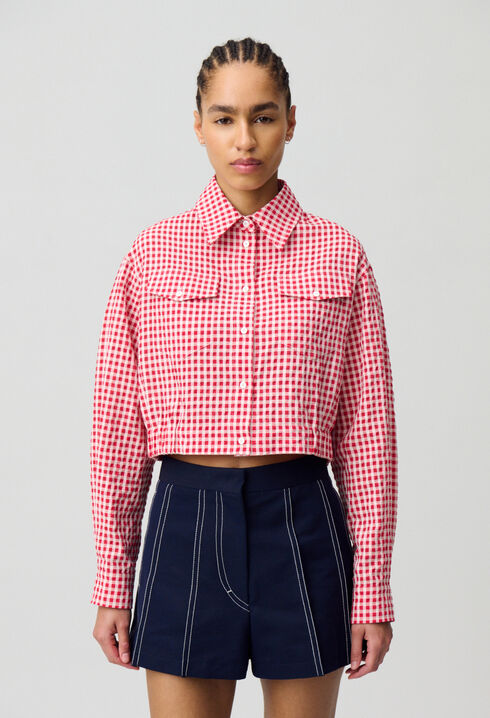 Gingham Check Shirt