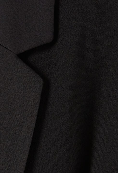 Wrap Dress with Lapel Collar