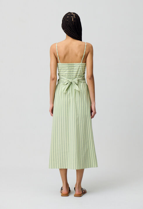 Long strappy dress
