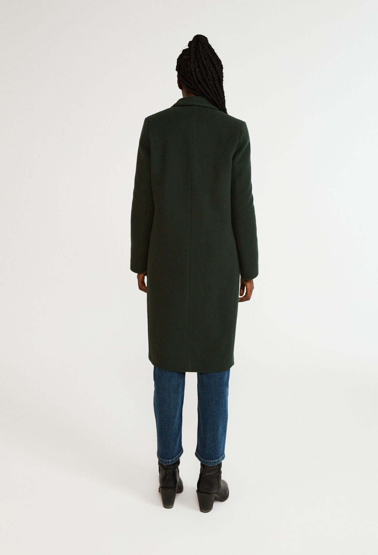 Mid-length coat