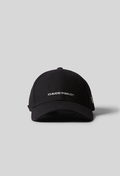 Black Claudie Pierlot logo cap