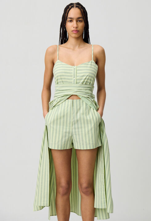 Long strappy dress