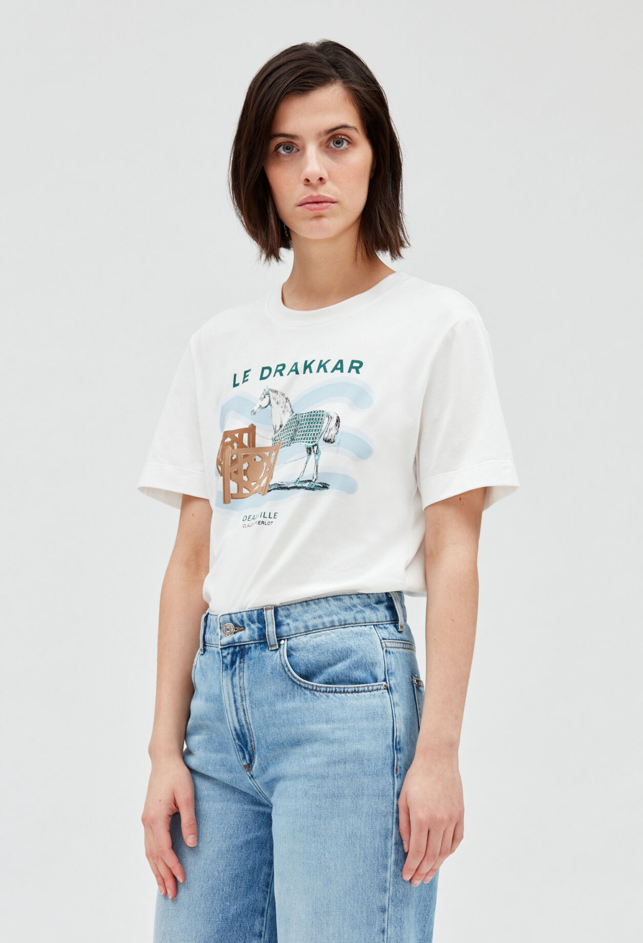 White Le Drakkar T-shirt