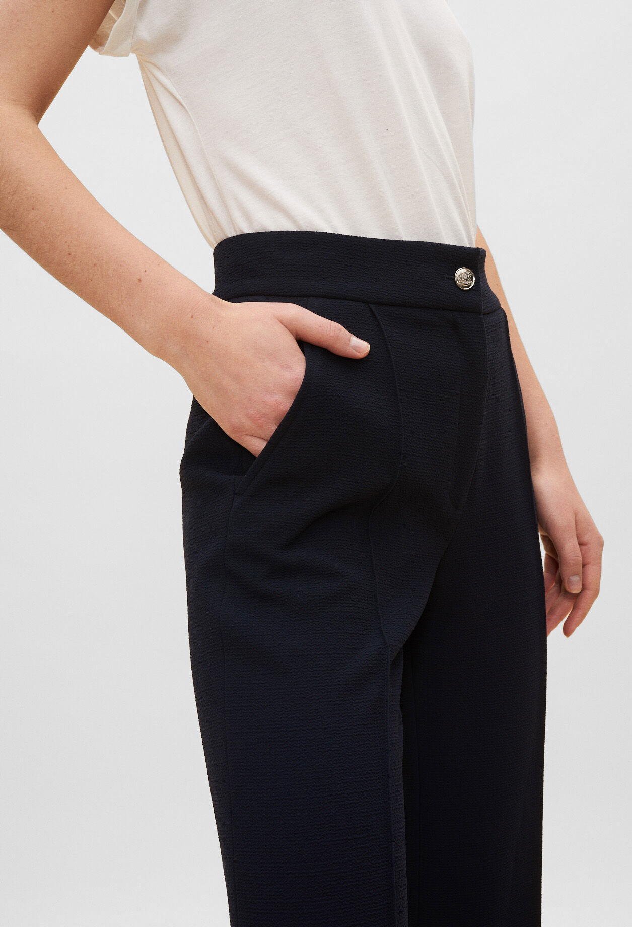 Straight trousers