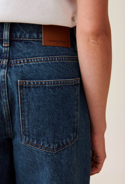 Michel jeans in dark baggy denim