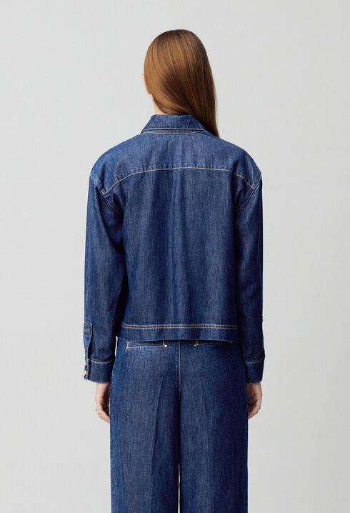 Oversized Denim Shirt