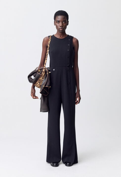 Sleeveless Long Jumpsuit