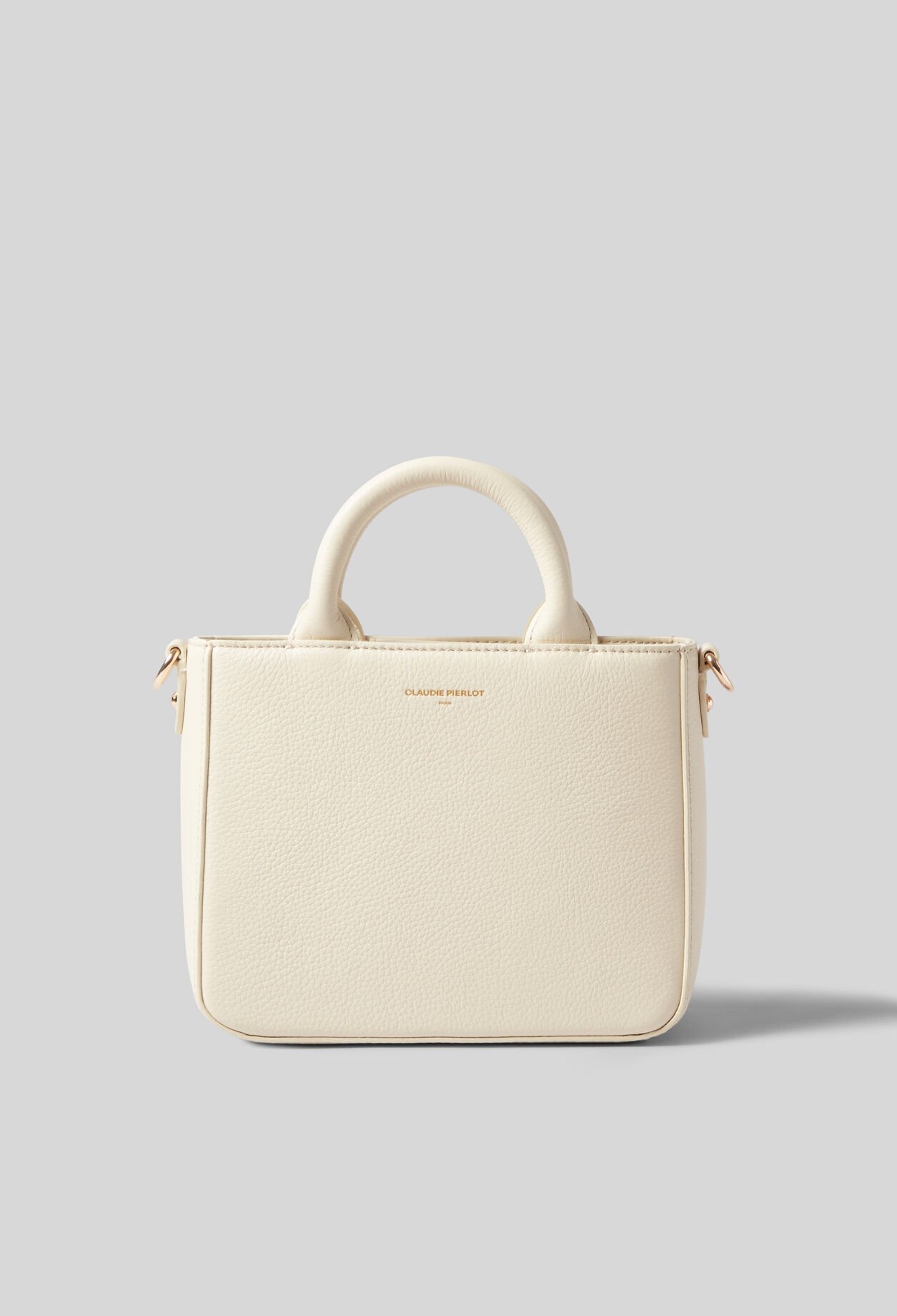 Anouck grained leather chain bag