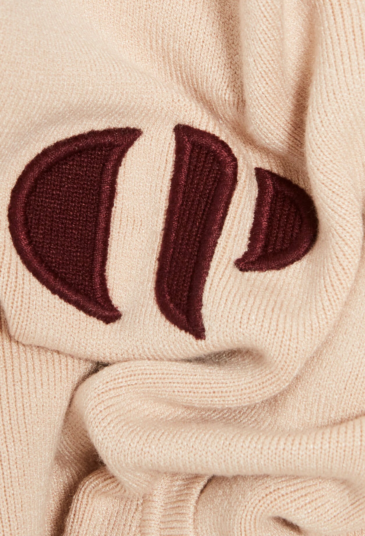 Minimum two-tone knit cardigan