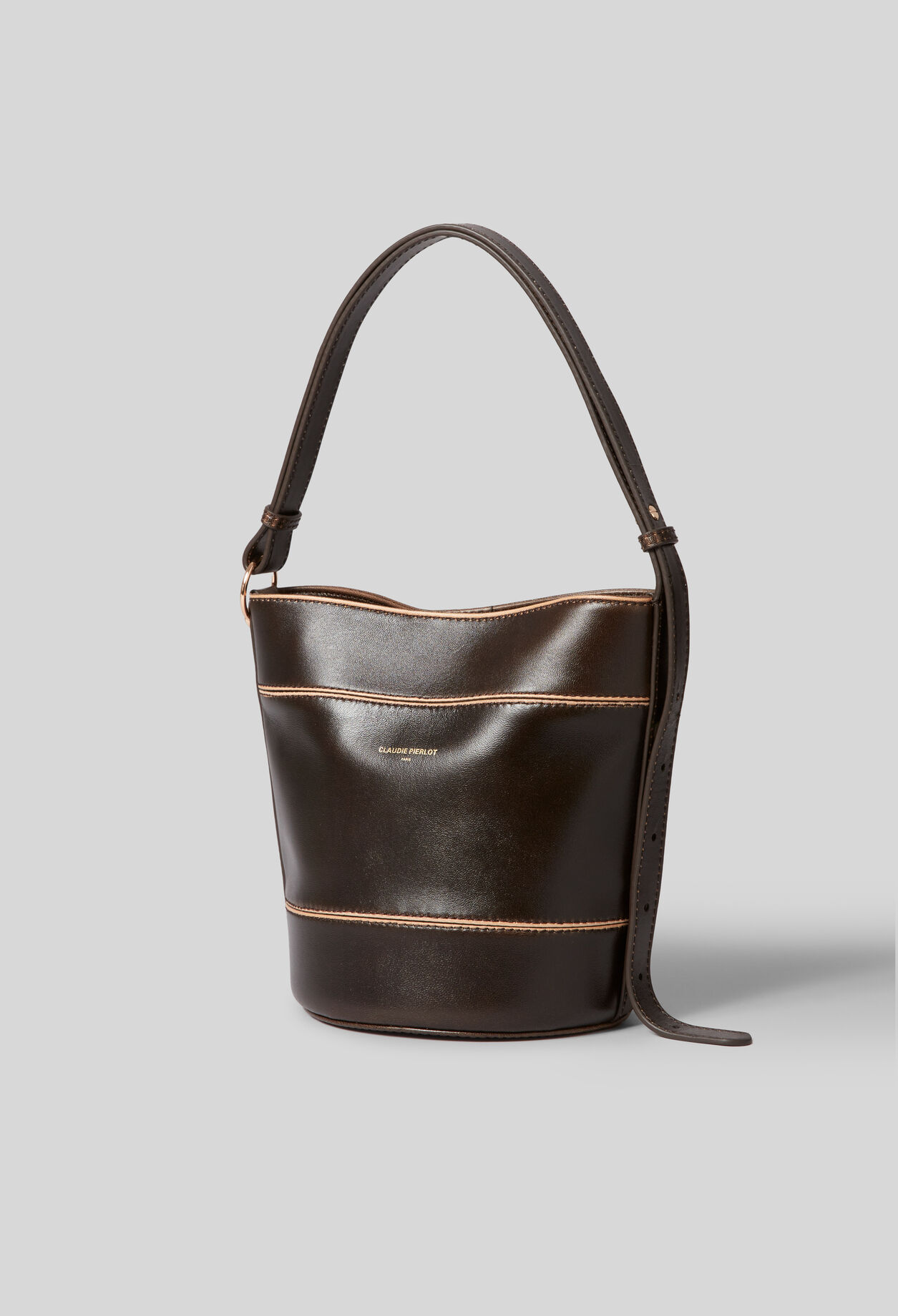 Solveig Leather Bucket Bag