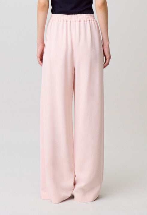 String wide-leg trousers