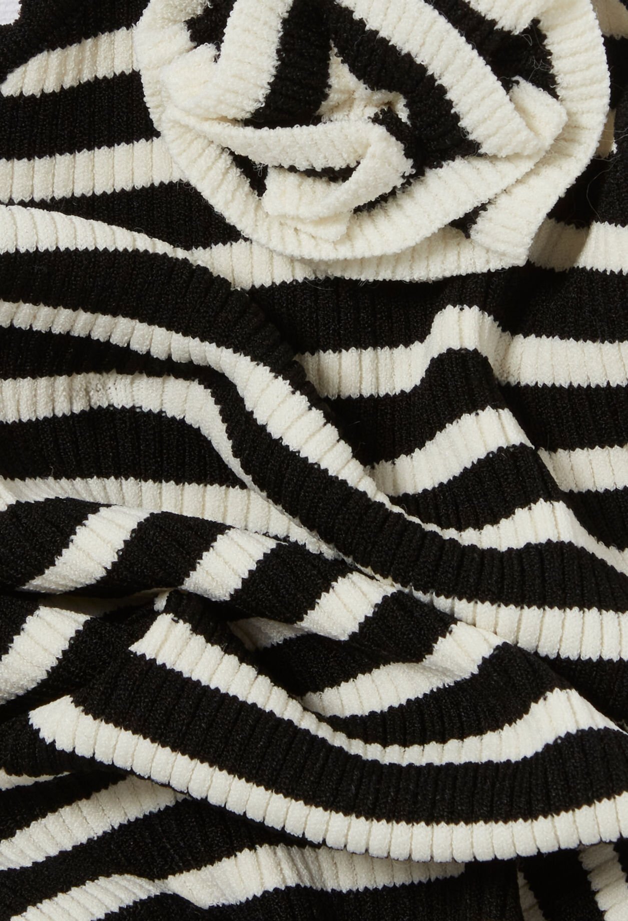 Fine Knit Striped Bodysuit