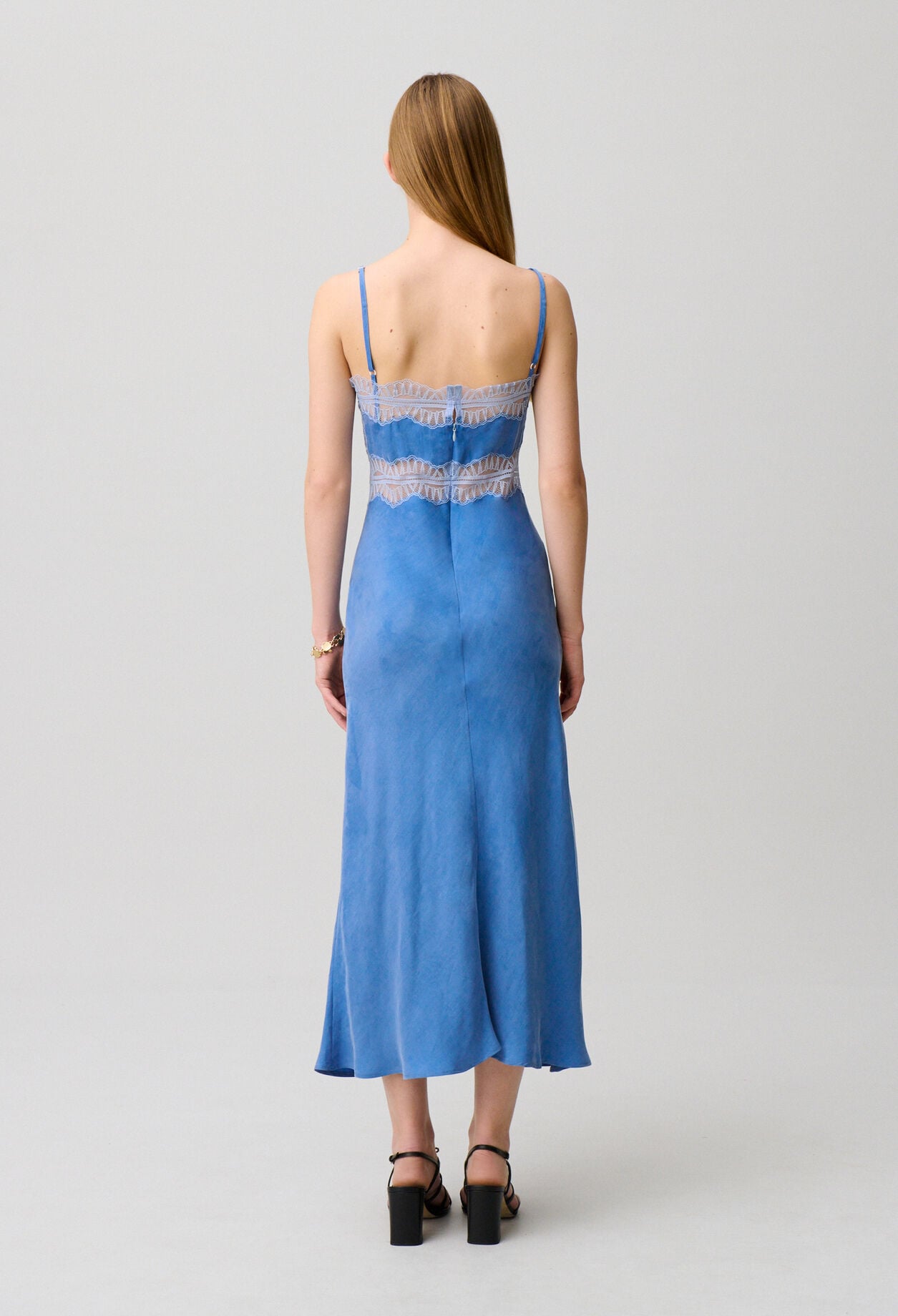 Long lace dress