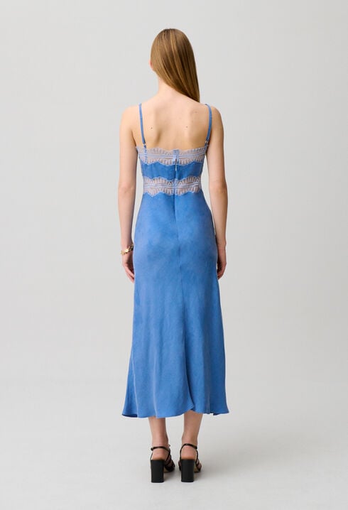 Long lace dress