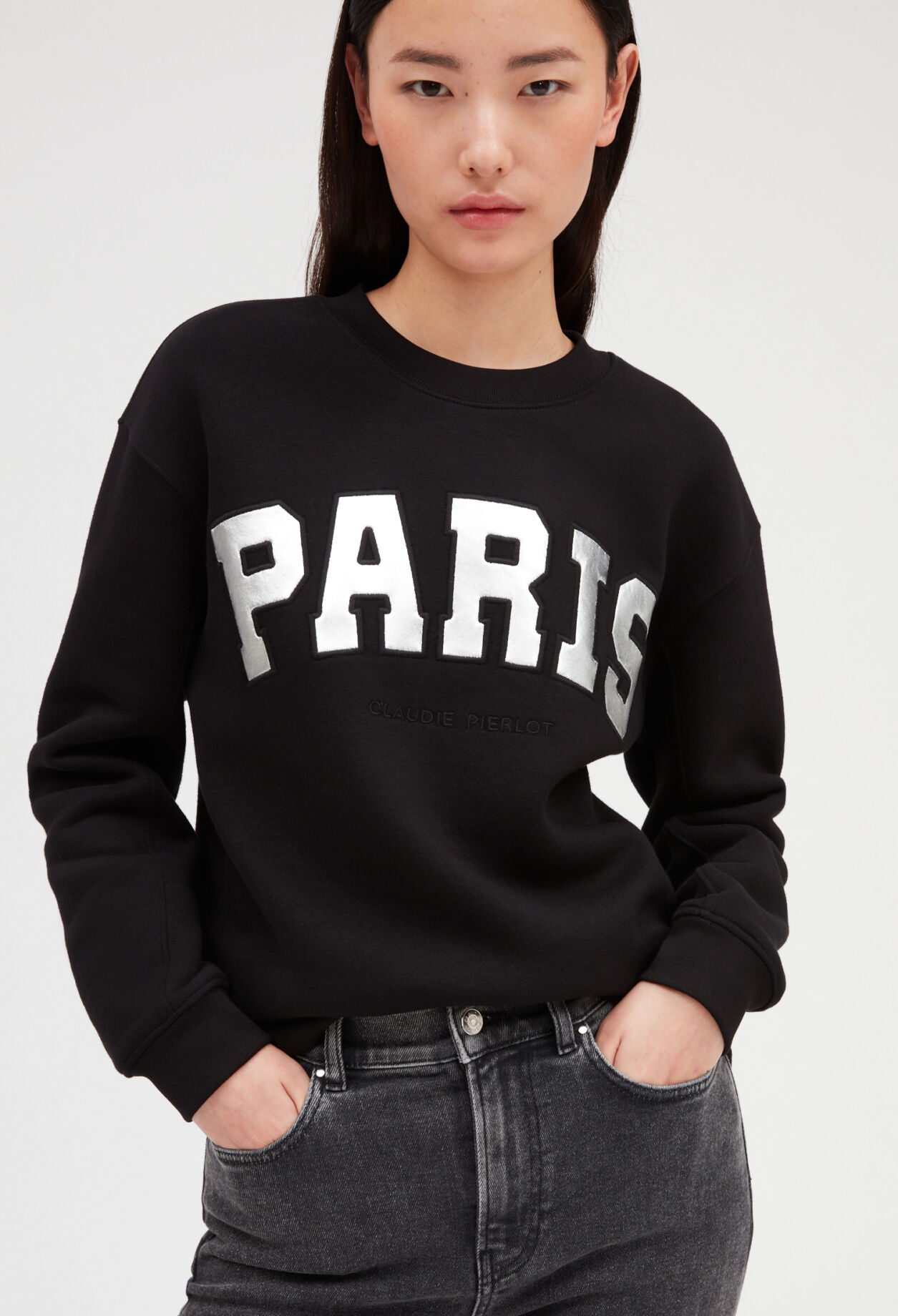 Black Paris jumper