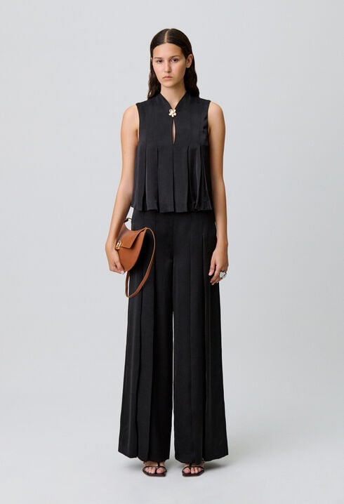Flowy sleeveless top