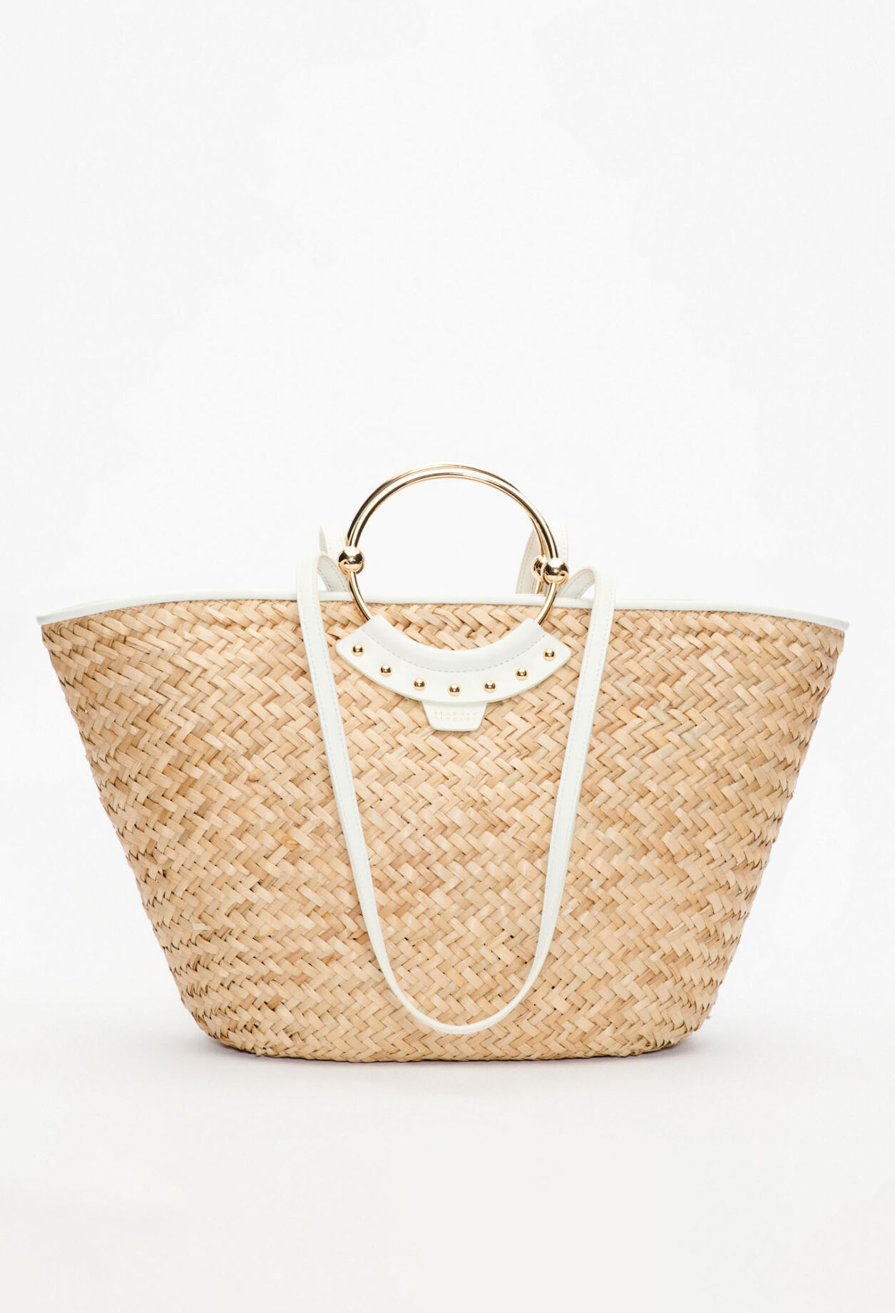 Large straw basket