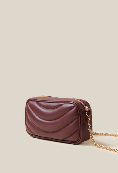 Matte Leather Quilted Alba Bag