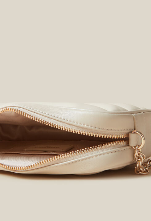 Matte Leather Quilted Alba Bag