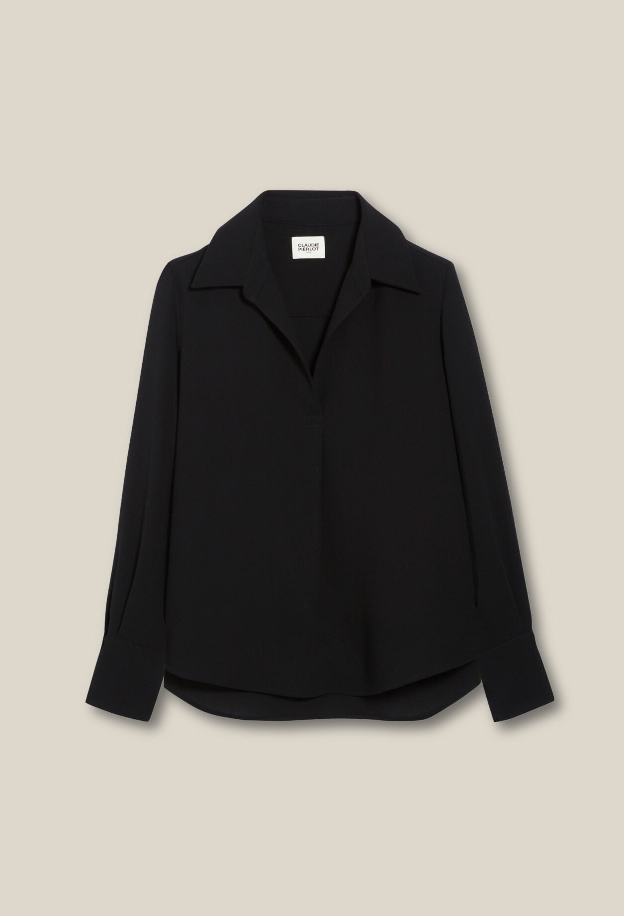 Black floaty blouse 