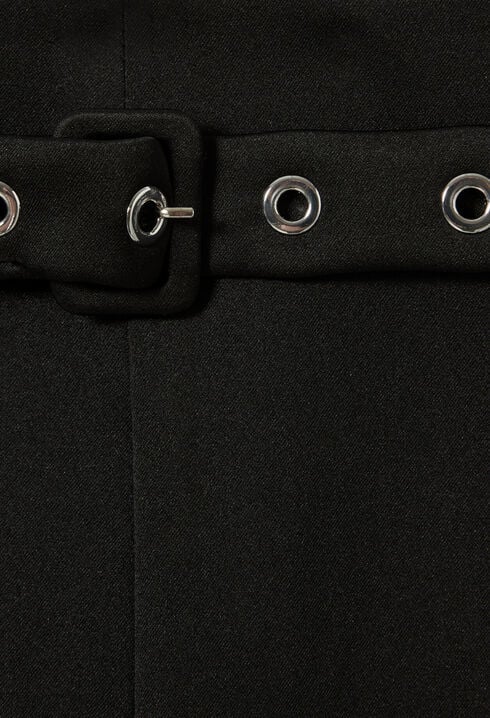 Straight Satin Trousers