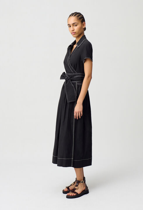 Belted Maxi Dress